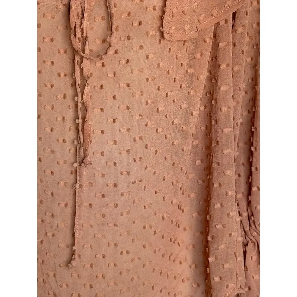 Beach Riot Cinnamon Brown Cover Up Shirt Top XL - Picture 4 of 5